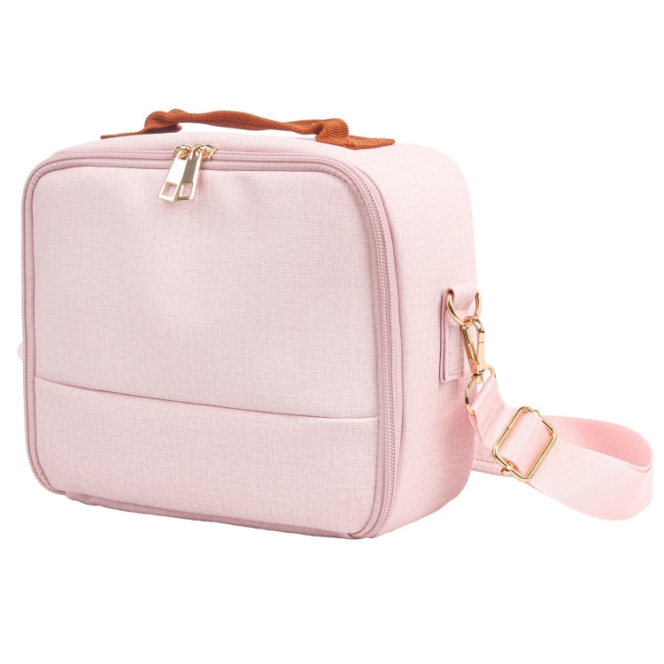 Portable Mini Printer Storage Bag For CP910/1200/1300 (Pink) - Strap Satchel by buy2fix | Online Shopping UK | buy2fix