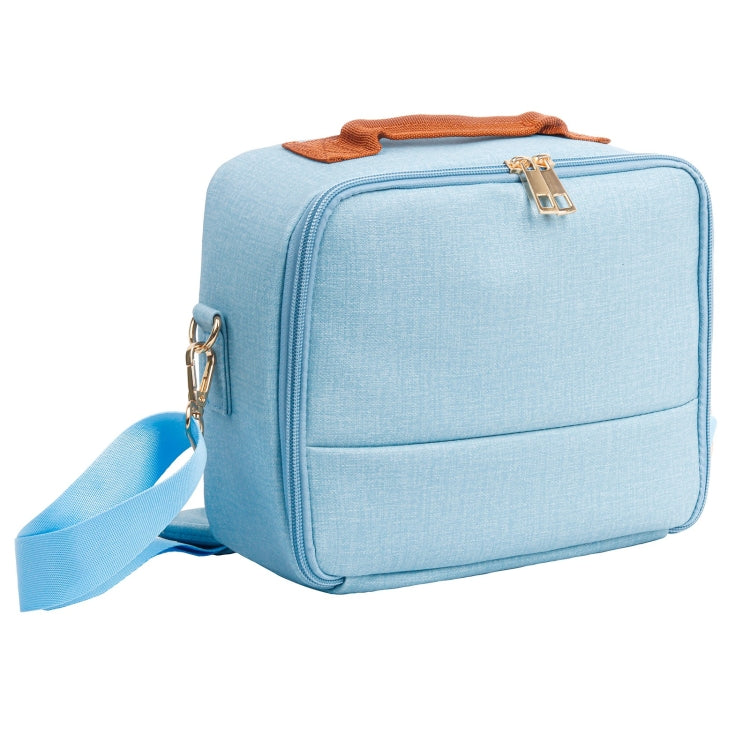 Portable Mini Printer Storage Bag For CP910/1200/1300 (Blue) - Strap Satchel by buy2fix | Online Shopping UK | buy2fix