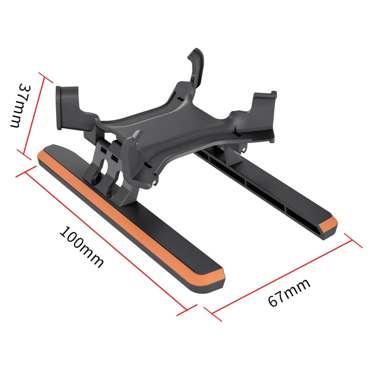 For DJI Avata 2 STARTRC Quick Release Folding Landing Gear Training Rack (Orange) - Other by STARTRC | Online Shopping UK | buy2fix