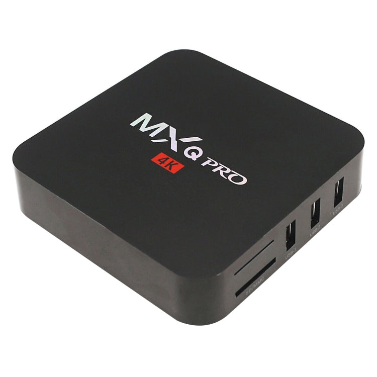 MXQ PROi 1080P 4K HD Smart TV BOX with Remote Controller, Android 7.1 S905W Quad Core Cortex-A53 Up to 2GHz, RAM: 1GB, ROM: 8GB, Support WiFi, US Plug - Amlogic S905 by buy2fix | Online Shopping UK | buy2fix