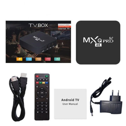 MXQ Pro 4K TV Box Rockchip RK3228A Quad Core CPU Android 7.1, 1GB+8GB wtih Remote Control, EU Plug - RK3228A by buy2fix | Online Shopping UK | buy2fix