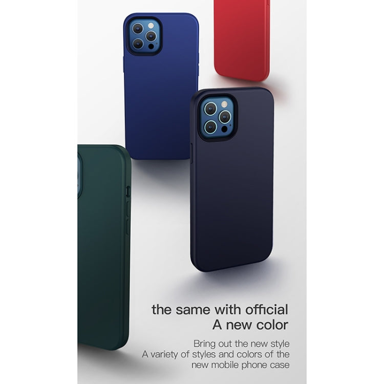 For iPhone 12 mini TOTUDESIGN AA-159 Brilliant Series MagSafe Liquid Silicone Protective Case (Black) - iPhone 12 mini Cases by TOTUDESIGN | Online Shopping UK | buy2fix