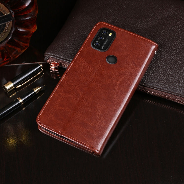 For Blackview A70 idewei Crazy Horse Texture Horizontal Flip Leather Case with Holder & Card Slots & Wallet(Red) - More Brand by idewei | Online Shopping UK | buy2fix