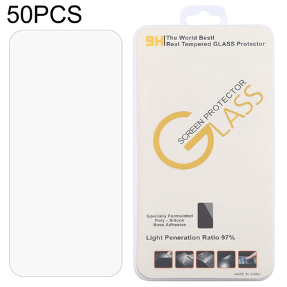 For Blackview A90 50 PCS 0.26mm 9H 2.5D Tempered Glass Film - Others by buy2fix | Online Shopping UK | buy2fix