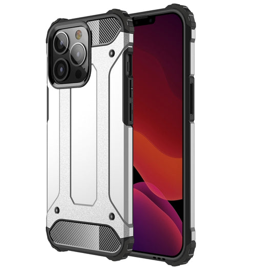 For iPhone 13 Pro Magic Armor TPU + PC Combination Case (Silver) - iPhone 13 Pro Cases by buy2fix | Online Shopping UK | buy2fix