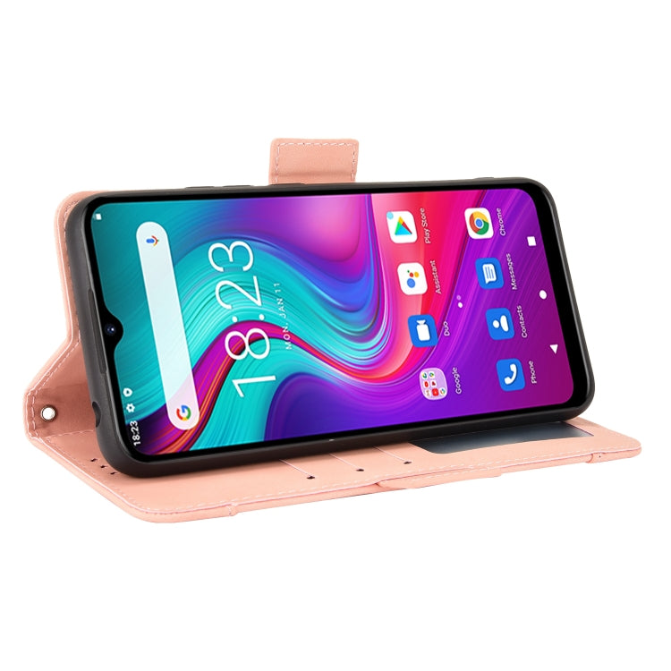 For Doogee X96 Pro Skin Feel Calf Pattern Horizontal Flip Leather Case with Holder & Card Slots & Photo Frame(Pink) - More Brand by buy2fix | Online Shopping UK | buy2fix