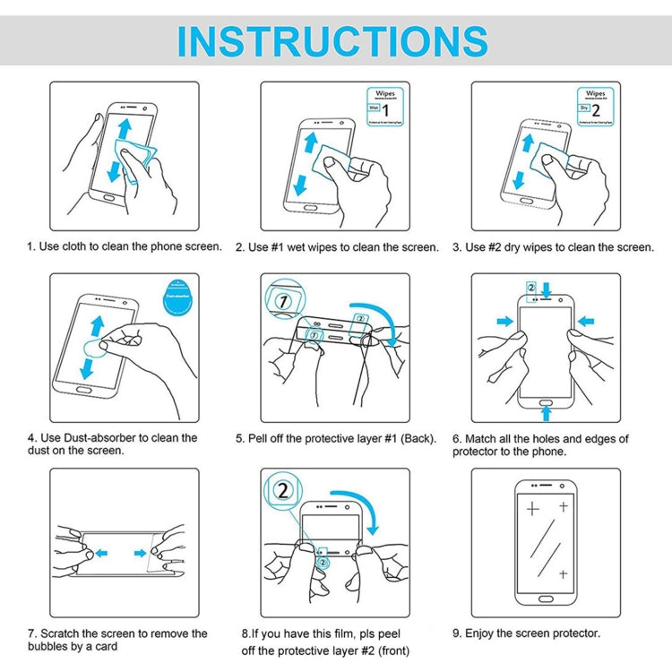 For Alldocube iPlay 40H 2 PCS 9H 2.5D Explosion-proof Tempered Glass Film - Others by buy2fix | Online Shopping UK | buy2fix