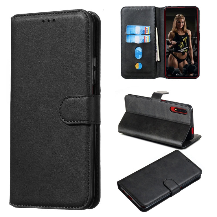 For Huawei Honor 9X / Honor 9X Pro Classic Calf Texture Horizontal Flip PU Leather Case, with Holder & Card Slots & Wallet(Black) - Honor Cases by buy2fix | Online Shopping UK | buy2fix