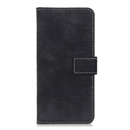 For Xiaomi Poco X3 GT Magnetic Crocodile Texture Horizontal Flip Leather Case with Holder & Card Slots & Wallet(Black) - Xiaomi Cases by buy2fix | Online Shopping UK | buy2fix