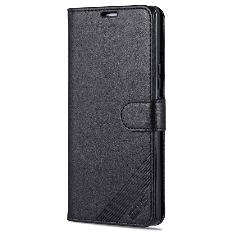 AZNS Sheepskin Texture Horizontal Flip Leather Case with Holder & Card Slots & Wallet For Honor 50(Black) - Honor Cases by AZNS | Online Shopping UK | buy2fix