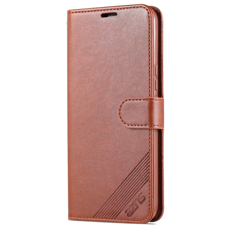 AZNS Sheepskin Texture Horizontal Flip Leather Case with Holder & Card Slots & Wallet For Honor Play 20(Brown) - Honor Cases by AZNS | Online Shopping UK | buy2fix