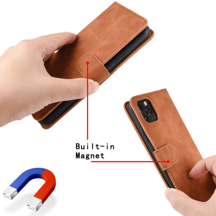 Solid Color Skin Feel Magnetic Buckle Horizontal Flip Calf Texture PU Leather Case with Holder & Card Slots & Wallet For Xiaomi Redmi 10(Black) - Xiaomi Cases by buy2fix | Online Shopping UK | buy2fix