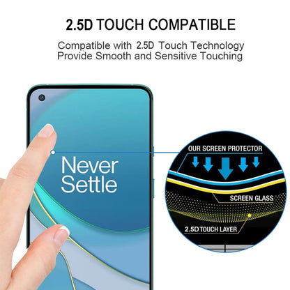 For OnePlus 8T / 8T+ 5G 25 PCS Full Glue Full Screen Tempered Glass Film - Motorola Tempered Glass by buy2fix | Online Shopping UK | buy2fix