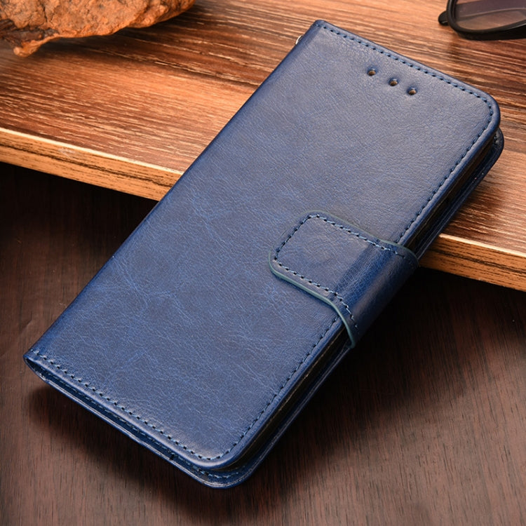 For iPhone 13 Crystal Texture Horizontal Flip Leather Case with Holder & Card Slots & Wallet(Royal Blue) - iPhone 13 Cases by buy2fix | Online Shopping UK | buy2fix