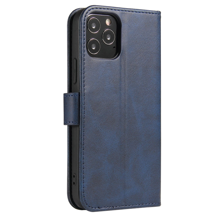 For iPhone 13 Calf Texture Buckle Horizontal Flip Leather Case with Holder & Card Slots & Wallet(Blue) - iPhone 13 Cases by buy2fix | Online Shopping UK | buy2fix