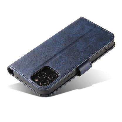 For iPhone 13 Calf Texture Buckle Horizontal Flip Leather Case with Holder & Card Slots & Wallet(Blue) - iPhone 13 Cases by buy2fix | Online Shopping UK | buy2fix