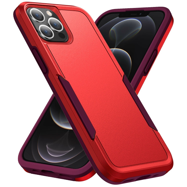 For iPhone 13 Pro Max Pioneer Armor Heavy Duty Shockproof Phone Case (Red) - iPhone 13 Pro Max Cases by buy2fix | Online Shopping UK | buy2fix