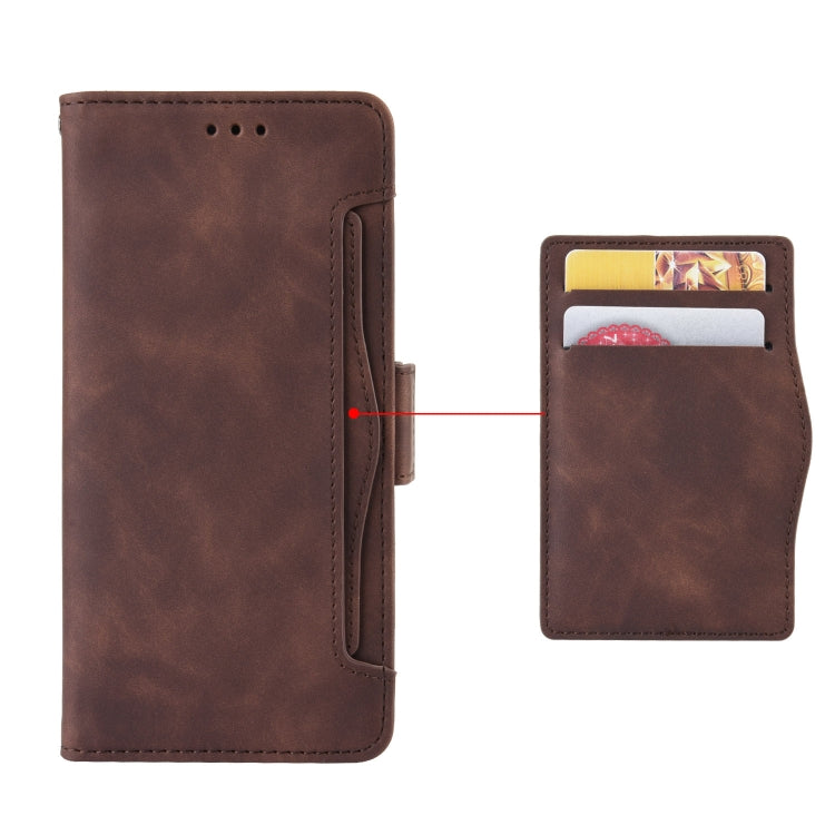 For OPPO Realme GT Master Skin Feel Calf Pattern Horizontal Flip Leather Case with Holder & Card Slots & Photo Frame(Brown) - Realme Cases by buy2fix | Online Shopping UK | buy2fix
