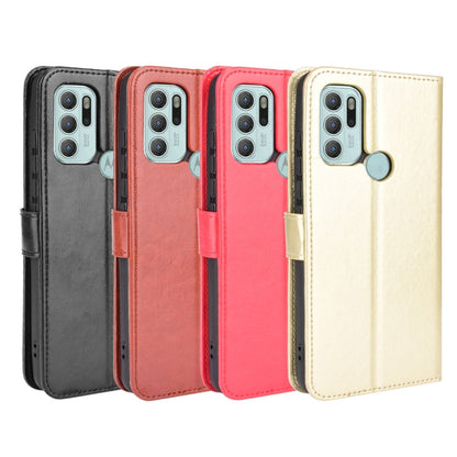 For Motorola Moto G60S Crazy Horse Texture Horizontal Flip Leather Case with Holder & Card Slots & Lanyard(Black) - Motorola Cases by buy2fix | Online Shopping UK | buy2fix