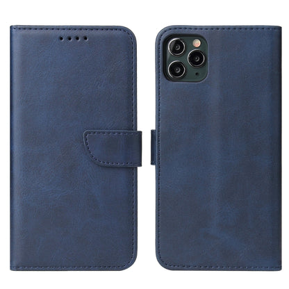 Calf Texture Buckle Horizontal Flip Leather Case with Holder & Card Slots & Wallet For iPhone 11 Pro Max(Blue) - iPhone 11 Pro Max Cases by buy2fix | Online Shopping UK | buy2fix