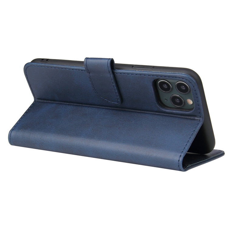 Calf Texture Buckle Horizontal Flip Leather Case with Holder & Card Slots & Wallet For iPhone 11 Pro Max(Blue) - iPhone 11 Pro Max Cases by buy2fix | Online Shopping UK | buy2fix