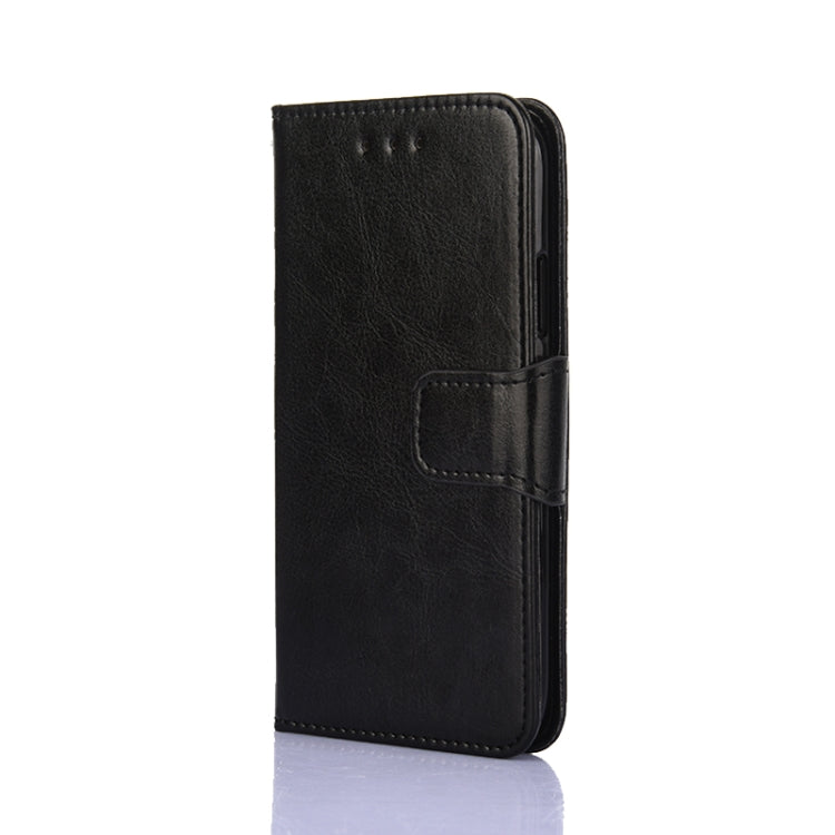 For Honor 50 Crystal Texture Horizontal Flip Leather Case with Holder & Card Slots & Wallet(Black) - Honor Cases by buy2fix | Online Shopping UK | buy2fix