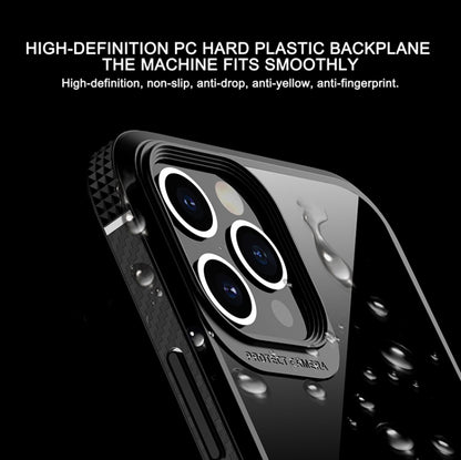 For iPhone 11 Pro Max MG Series Carbon Fiber TPU + Clear PC Four-corner Airbag Shockproof Case (Green) - iPhone 11 Pro Max Cases by buy2fix | Online Shopping UK | buy2fix