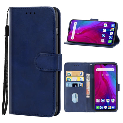 Leather Phone Case For Ulefone Power 6(Blue) - Ulefone Cases by buy2fix | Online Shopping UK | buy2fix