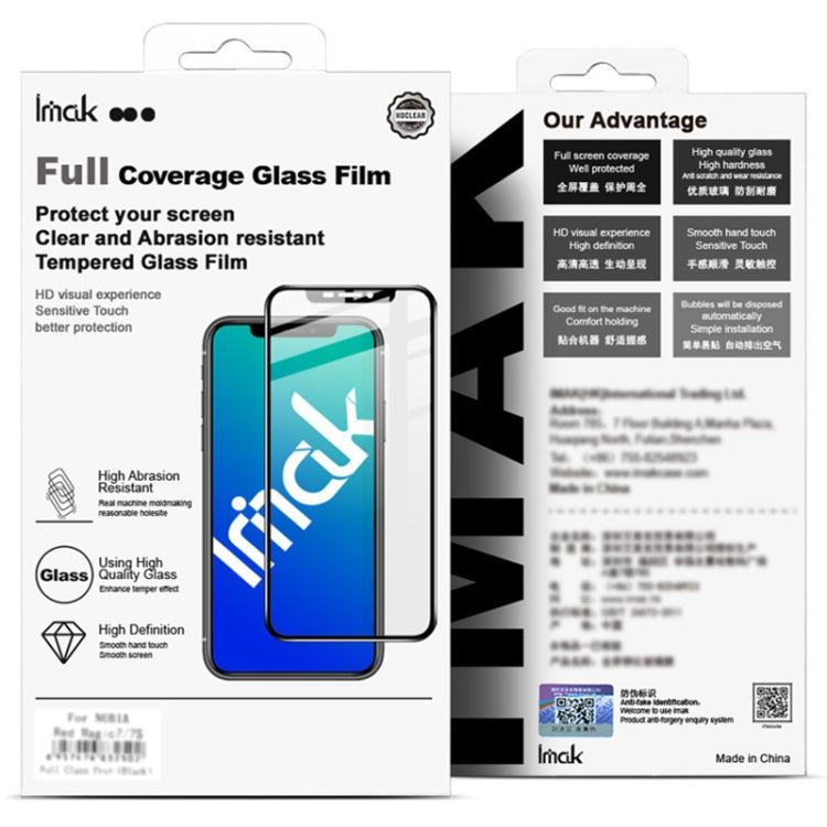 For Motorola Moto G50 5G Overseas Version IMAK 9H Surface Hardness Full Screen Tempered Glass Film Pro+ Series - Motorola Tempered Glass by imak | Online Shopping UK | buy2fix