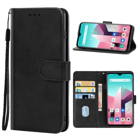 Leather Phone Case For Blackview A80 Pro / A80 Plus(Black) - Universal Leather Case by buy2fix | Online Shopping UK | buy2fix