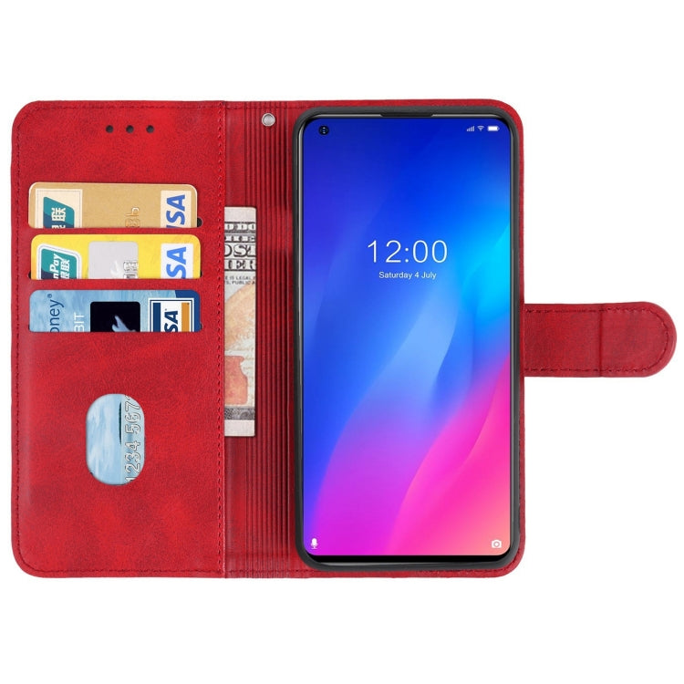 Leather Phone Case For DOOGEE N30(Red) - More Brand by buy2fix | Online Shopping UK | buy2fix