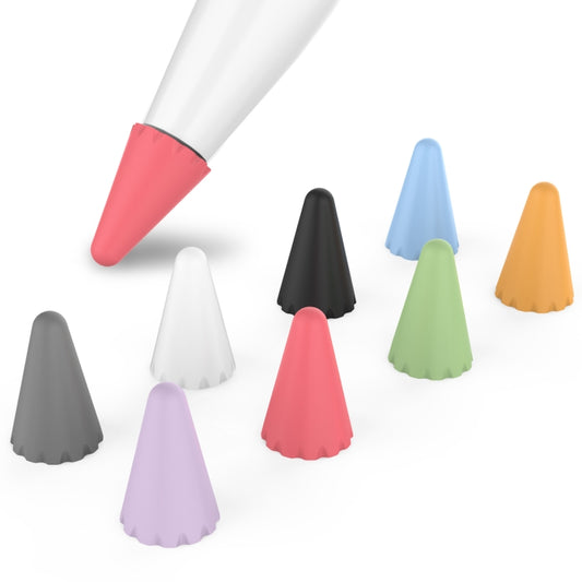 8 PCS / Set Stoyobe Universal Silicone Nib Cap For Apple Pencil 1 / 2(Mixed Colors) - Pencil Accessories by buy2fix | Online Shopping UK | buy2fix