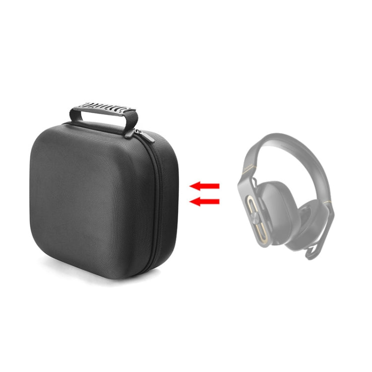 For 1MORE Spearhead VRX / H1006 / MK801 Bluetooth Headset Protective Storage Bag(Black) - Other Earphone Case by buy2fix | Online Shopping UK | buy2fix