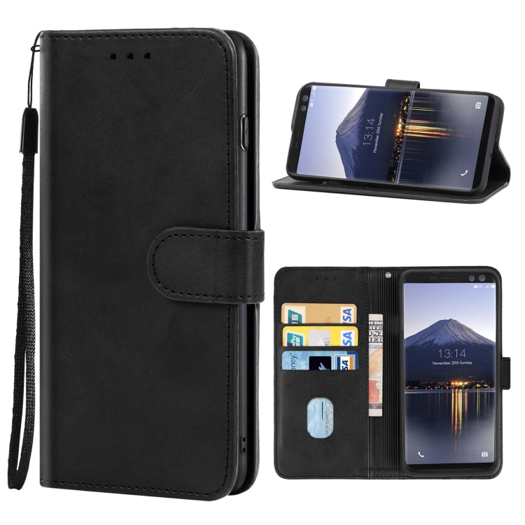 Leather Phone Case For DOOGEE BL12000 / BL12000 Pro(Black) - Doogee Cases by buy2fix | Online Shopping UK | buy2fix