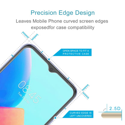 0.26mm 9H 2.5D Tempered Glass Film For Tecno Spark 8P - Tecno Tempered Glass by DIYLooks | Online Shopping UK | buy2fix