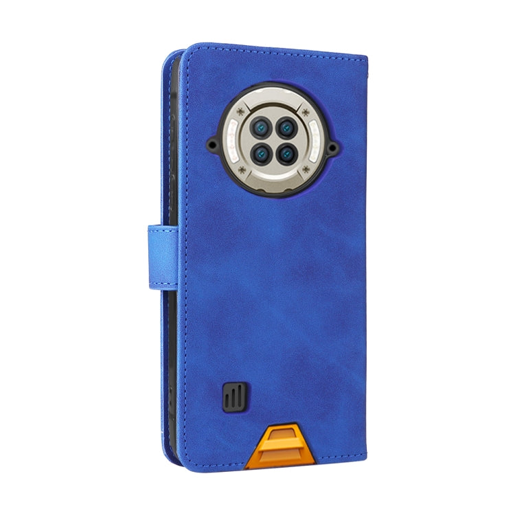 For DOOGEE S96 Pro Skin Feel Magnetic Buckle Calf Texture PU Phone Case(Blue) - Doogee Cases by buy2fix | Online Shopping UK | buy2fix