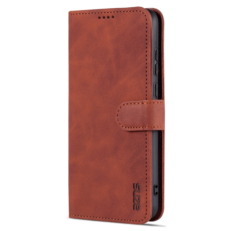 For Huawei Enjoy 20e AZNS Skin Feel Calf Texture Horizontal Flip Leather Phone Case(Brown) - Huawei Cases by AZNS | Online Shopping UK | buy2fix