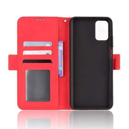 For Ulefone Note 12P Skin Feel Calf Pattern Leather Phone Case(Red) - Ulefone Cases by buy2fix | Online Shopping UK | buy2fix