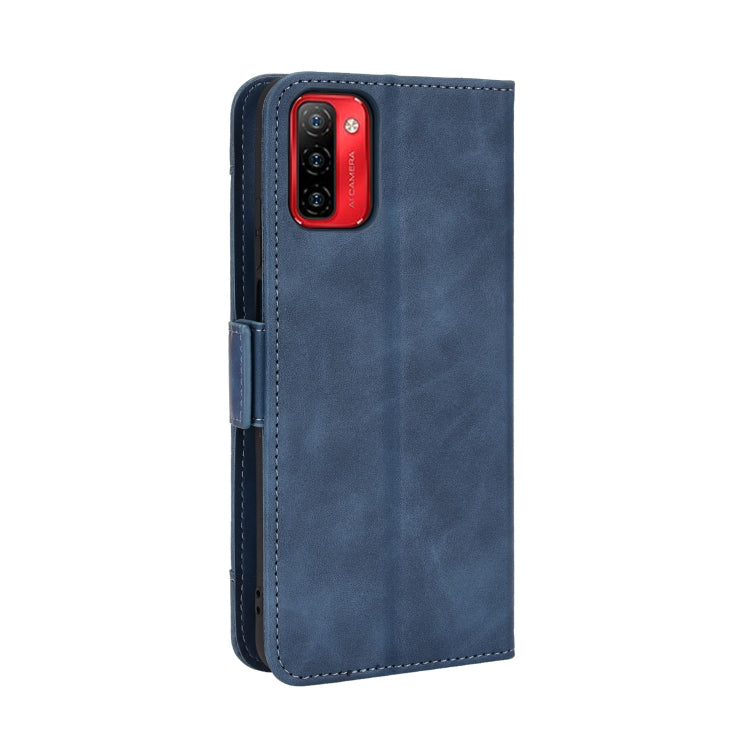 For Ulefone Note 12P Skin Feel Calf Pattern Leather Phone Case(Blue) - Ulefone Cases by buy2fix | Online Shopping UK | buy2fix