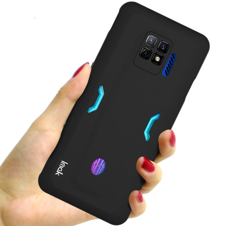 For ZTE nubia Red Magic 7 Pro IMAK UC-3 Series Shockproof Frosted TPU Phone Case(Black) - ZTE Cases by imak | Online Shopping UK | buy2fix