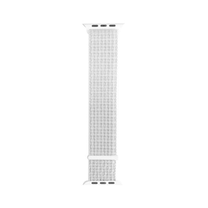 For Apple Watch Apple Watch Ultra 49mm&Watch Ultra 2 49mm / Series 9&8&7 45mm / SE 3&SE 2&6&SE&5&4 44mm / 3&2&1 42mm Mutural Nylon Watch Band(White) - Watch Bands by Mutural | Online Shopping UK | buy2fix