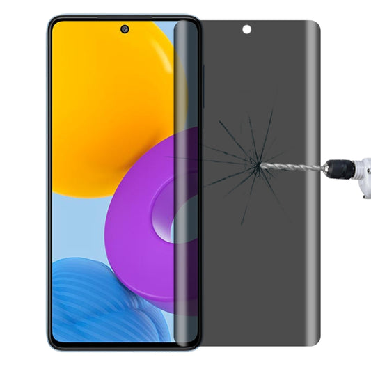 Full Cover Anti-peeping Tempered Glass Film For Samsung Galaxy M52 5G - Galaxy Tempered Glass by buy2fix | Online Shopping UK | buy2fix