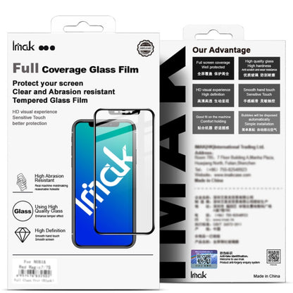 imak 9H Surface Hardness Full Screen Tempered Glass Film Pro+ Series For vivo V23 5G - vivo Tempered Glass by imak | Online Shopping UK | buy2fix