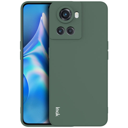 For OnePlus Ace 5G/10R 5G IMAK UC-4 Series Straight Edge TPU Phone Case(Dark Green) - OnePlus Cases by imak | Online Shopping UK | buy2fix