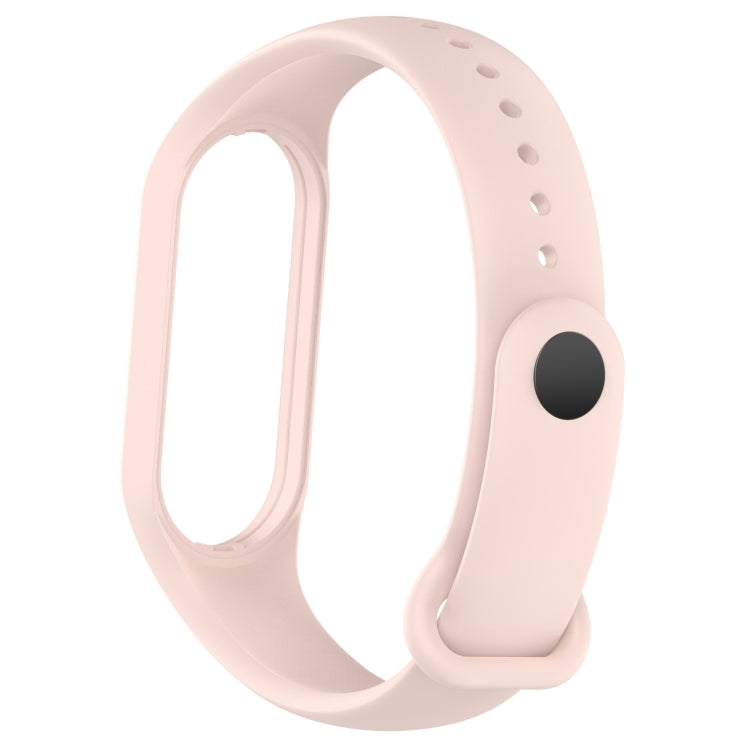 For Xiaomi Mi Band 7 / 7NFC / 6 / 6 NFC / 5 / 5 NFC / Amazfit Band 5 Official Silicone Watch Band(Official Pink) - Watch Bands by buy2fix | Online Shopping UK | buy2fix