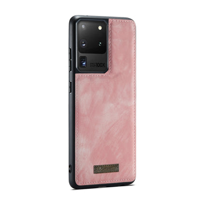 For Samsung Galaxy S20 Plus CaseMe Detachable Multifunctional Horizontal Flip Leather Case, with Card Slot & Holder & Zipper Wallet & Photo Frame (Pink) - Galaxy Phone Cases by CaseMe | Online Shopping UK | buy2fix