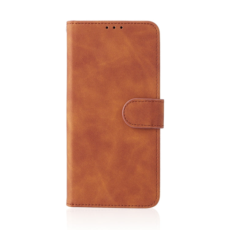 For Ulefone Armor X10 Skin Feel Magnetic Flip Leather Phone Case(Brown) - Ulefone Cases by buy2fix | Online Shopping UK | buy2fix