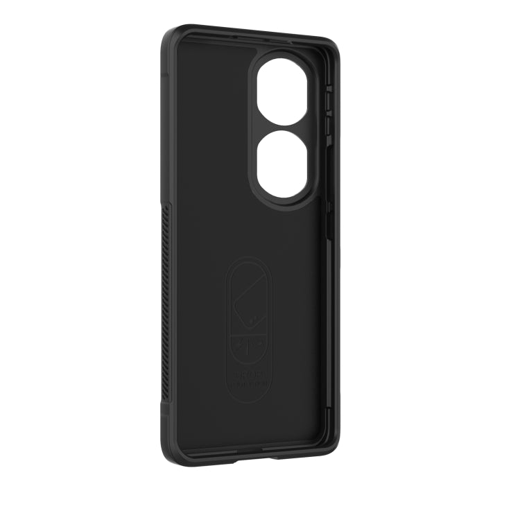 For Honor 70 Pro 5G Magic Shield TPU + Flannel Phone Case(Dark Green) - Honor Cases by buy2fix | Online Shopping UK | buy2fix