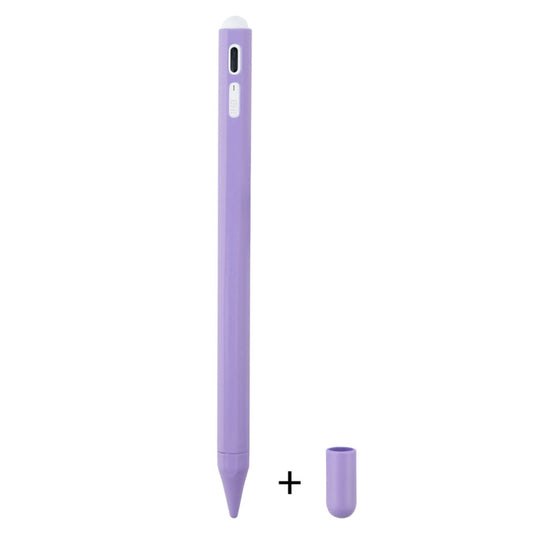 Touch Pen Silicone Protective Case For UHB Pencil 3(Light Purple) - Pencil Accessories by buy2fix | Online Shopping UK | buy2fix