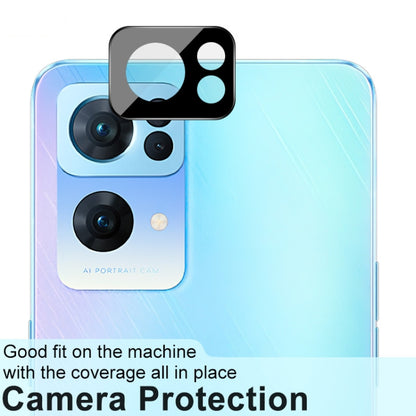 For OPPO Reno7 Pro 5G IMAK Rear Camera Lens Glass Film Black Version - For OPPO by imak | Online Shopping UK | buy2fix